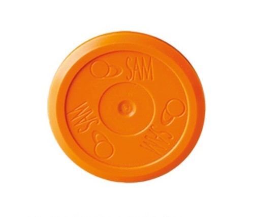 Sam air hockey puck orange - sam,